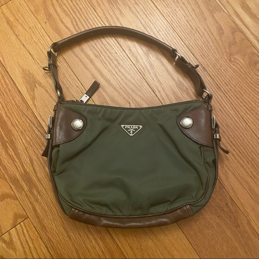 Prada hobo shoulder bag